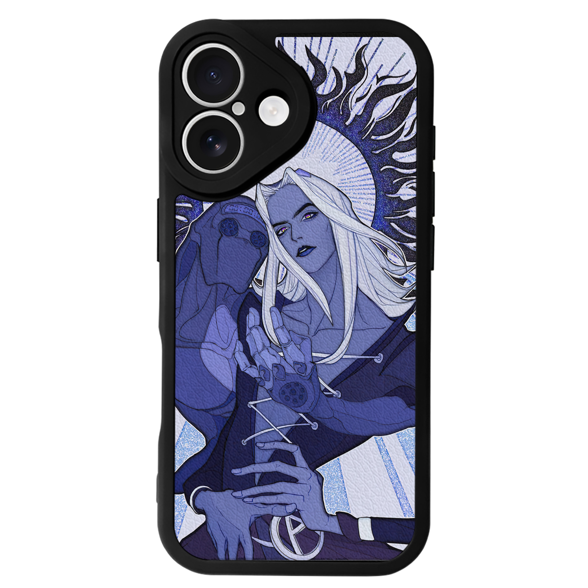 （画像用） ジョジョの奇妙な冒険 JoJo's Bizarre Adventure 【iPhone 16シリーズ対応】シリコンスマホケース（レザー調） 材質：シリコン